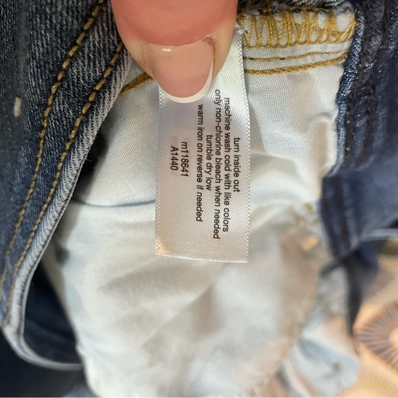 Lane Bryant Flex Magic Waist Ultra High Rise Medium Blue Flare Jeans Size 14 - Picture 3 of 11